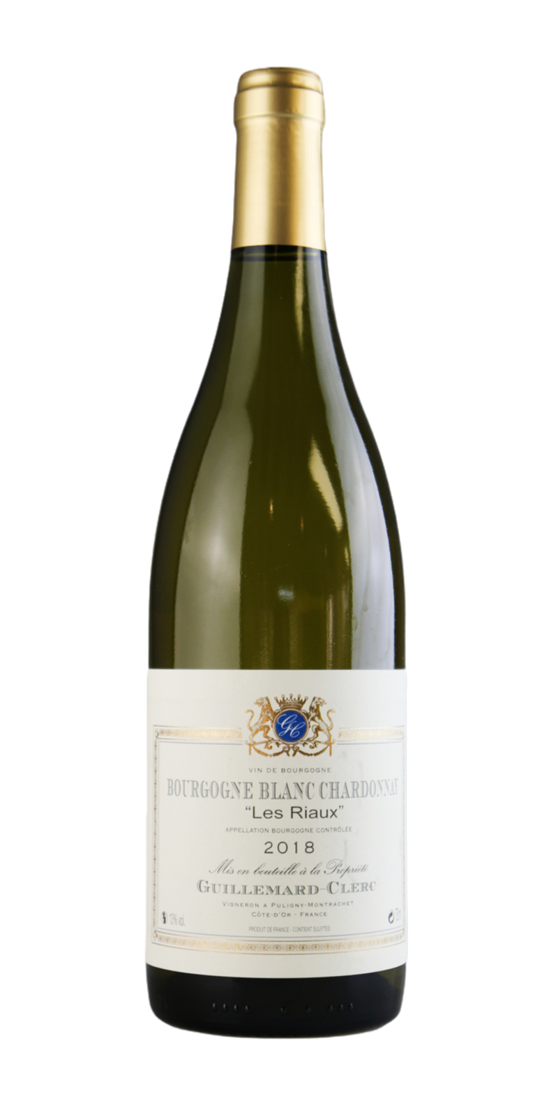 Domaine Guillemard-Clerc Bourgogne Blanc Chardonnay “Les Riaux” 2018